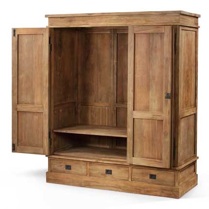 Tủ quần áo cổ điển, 3 ngăn